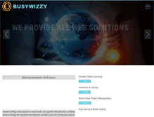 Tablet Screenshot of busywizzy.com
